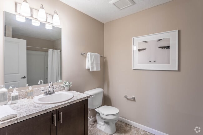 The Sandusky - 2 Hab, 2 Ba - 957 ft². Cuadrados.