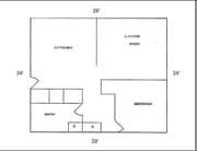 1BR/1BA