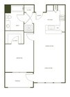 Plano de planta A3 High Point Uptown