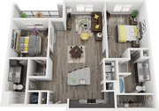Cue Galatyn Station - B2C Floor Plan