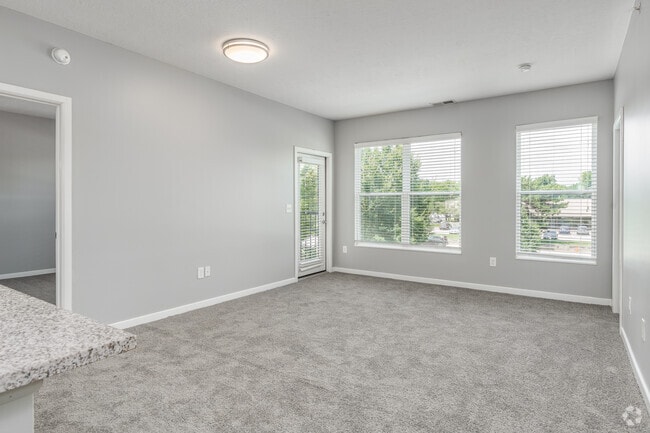 2BR, 2BA - 1,037SF - Living Room