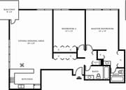 2BR/2BA