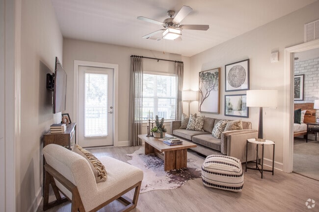 2BR, 2BA - 1,265SF - B3 - Living Room - Parker at East Village