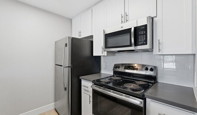 Enjoy sleek finishes and thoughtful details.