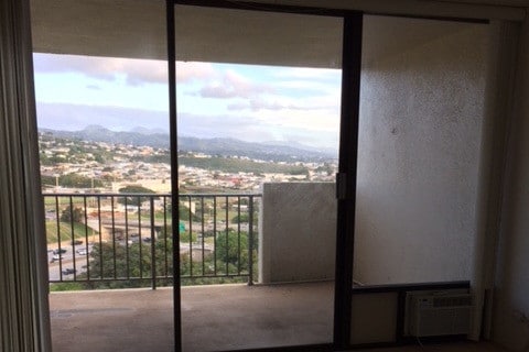 Bedroom view/large deck - 98-500 Koauka Loop Condo Unit 21E