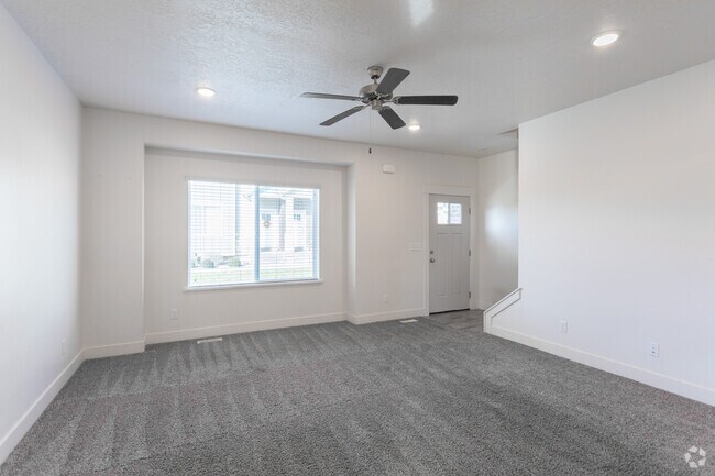 3BR, 2.5BA - 1,593SF - Living Room - Porter Ranch Townhomes