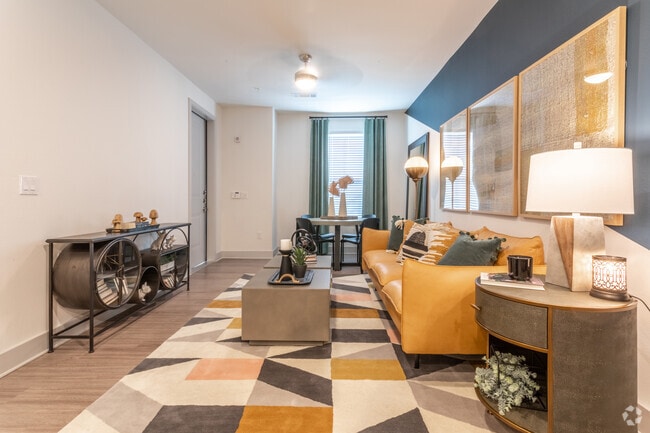 Living Room and Dining Room
