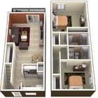 2BR/2BA
