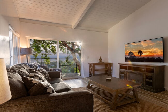 Living Room - Channel View Apartments