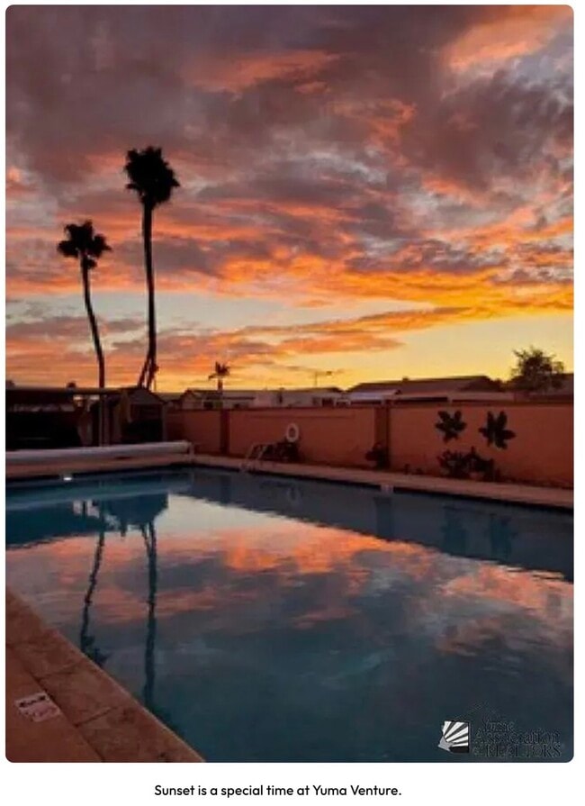 Sunset swimming is wonderful... - 11475 S Clara Anita Dr