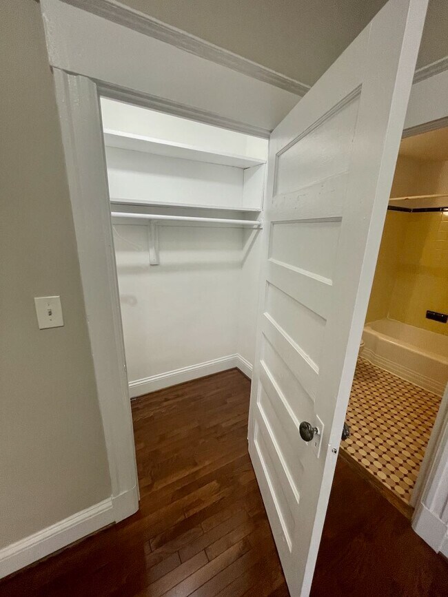216 #204 bedroom closet - President Adams Building