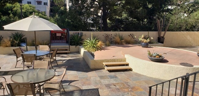 Outside common area