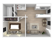 1 bedroom 1 bath