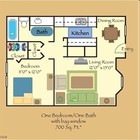 1BR/1BA