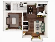1 Bed 1 Bath