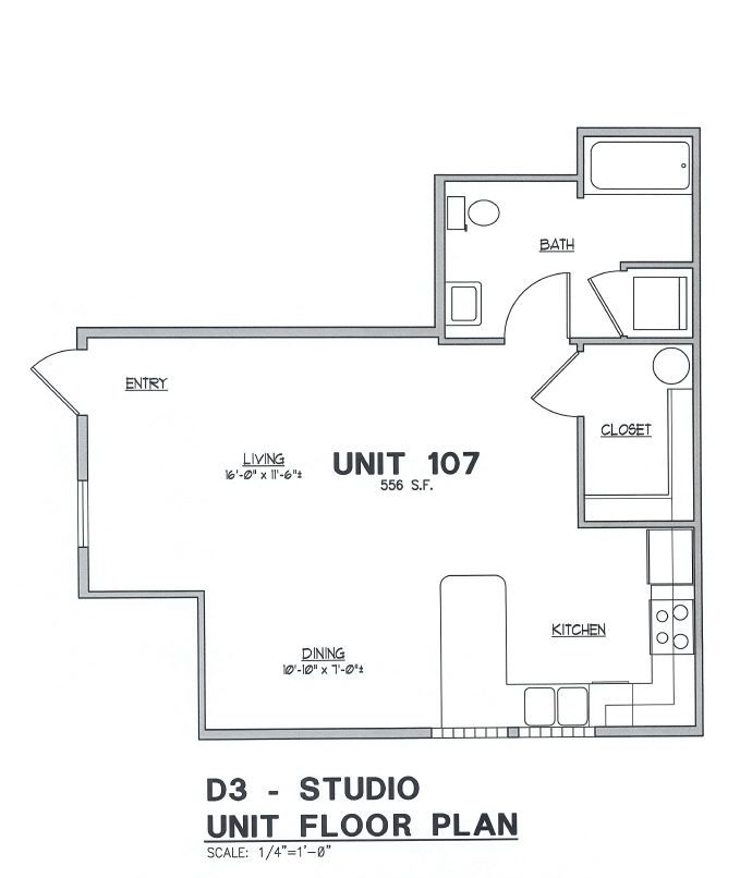 Floor Plan - Studio C