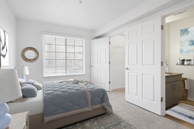 Bedroom 1 - Shoreline North Salt Lake Apartments