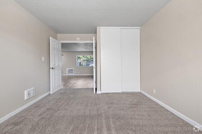 2BD, - 1BA - 623SF Bedroom