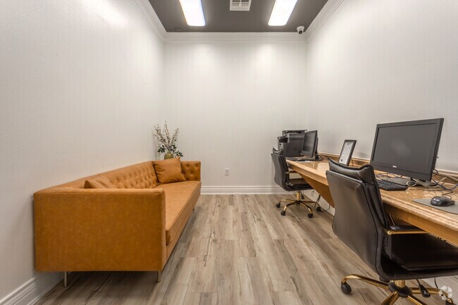 Business Center with Computers and Fax Machine