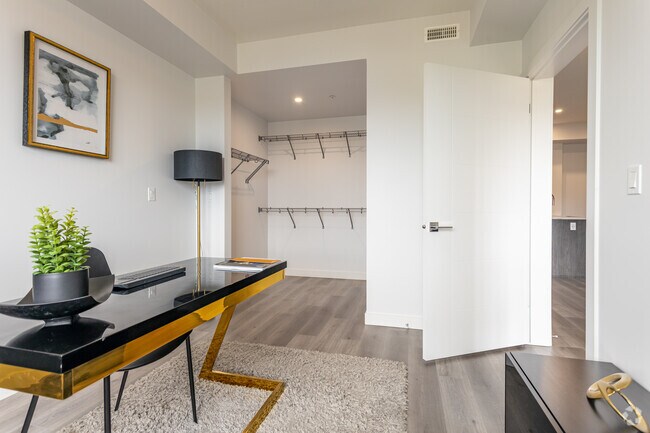 2BR, 2BA - 860SF - Second Bedroom - Edgemont Flats