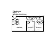 2BR/1BA