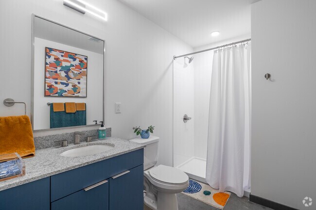 1BR,1BA - bathroom