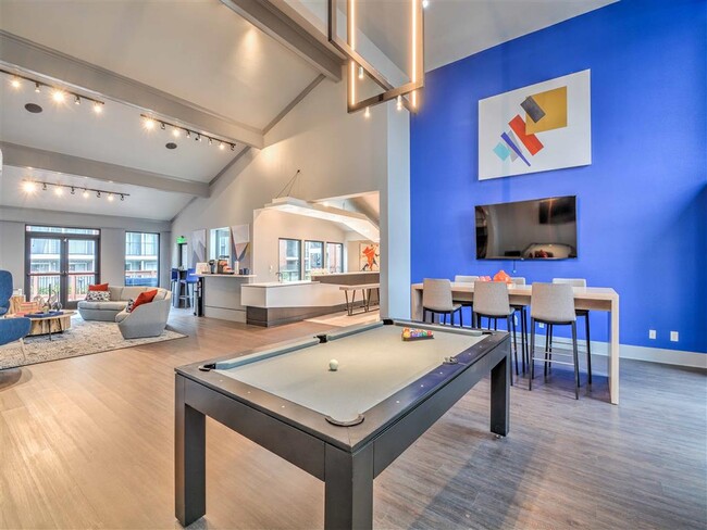 Resident Lounge with Pool Table. - Sutton Place