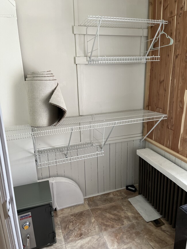 Large cedar lined closet - 199 Union St Apartments Unit Union st