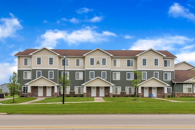 TRIO South Exterior - TRIO Townhomes