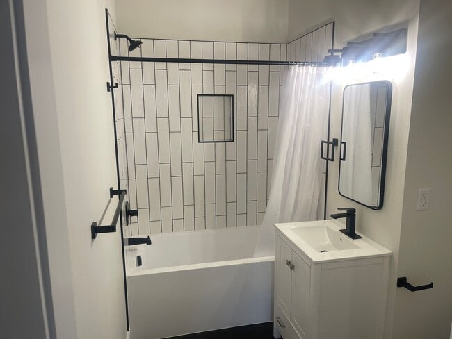 Photo - Brand new 2 bed/2 bath, central a/c, dishwasher, washer & dryer, deck & patio!