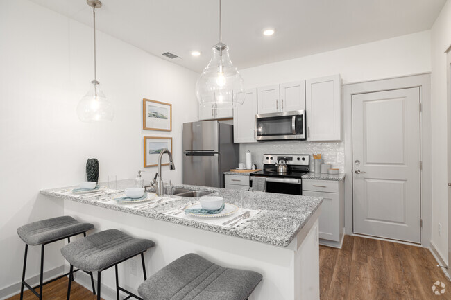 The Violet Townhouse - 2BR, 1.5BA - 1079SF - Allier Port Wentworth Townhomes