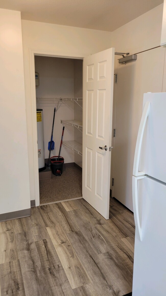 Storage closet off of kitchen - 223 S Camp Ave Unit Camp Single Bedroom