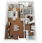 Floor Plan L | Domain | Apartments in Madison, WI