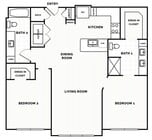 T-C1 Floor Plan
