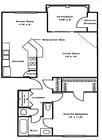 1BR/1BA