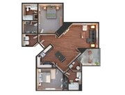 B2 floor plan Santa Rosa