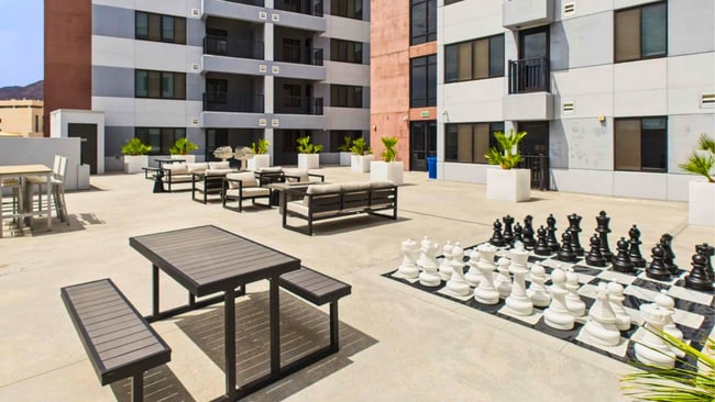 Outdoor BBQ & Game Area