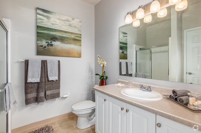 2BR, 2BA - 1,007SF - Bathroom