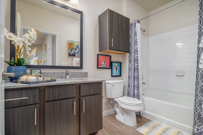1BR, 1BA - 647SF Bathroom
