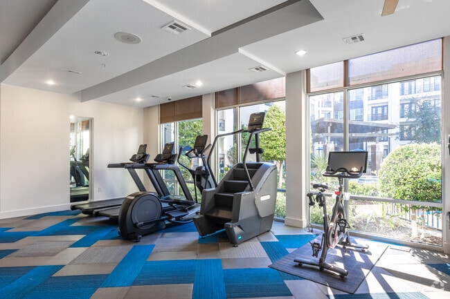 Expansive Fitness Center