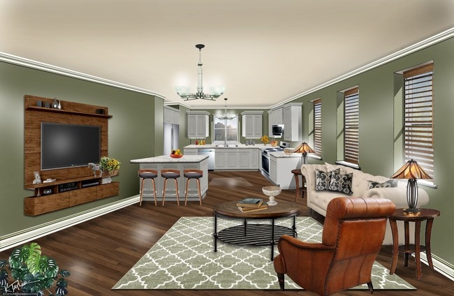 Interior Rendering - 2 Church St Unit A