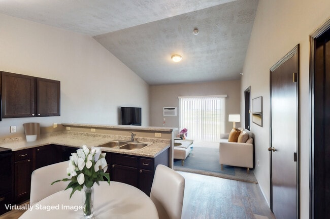 Virtually Staged Unit - Prairie Trail Village Apartments & Townhomes