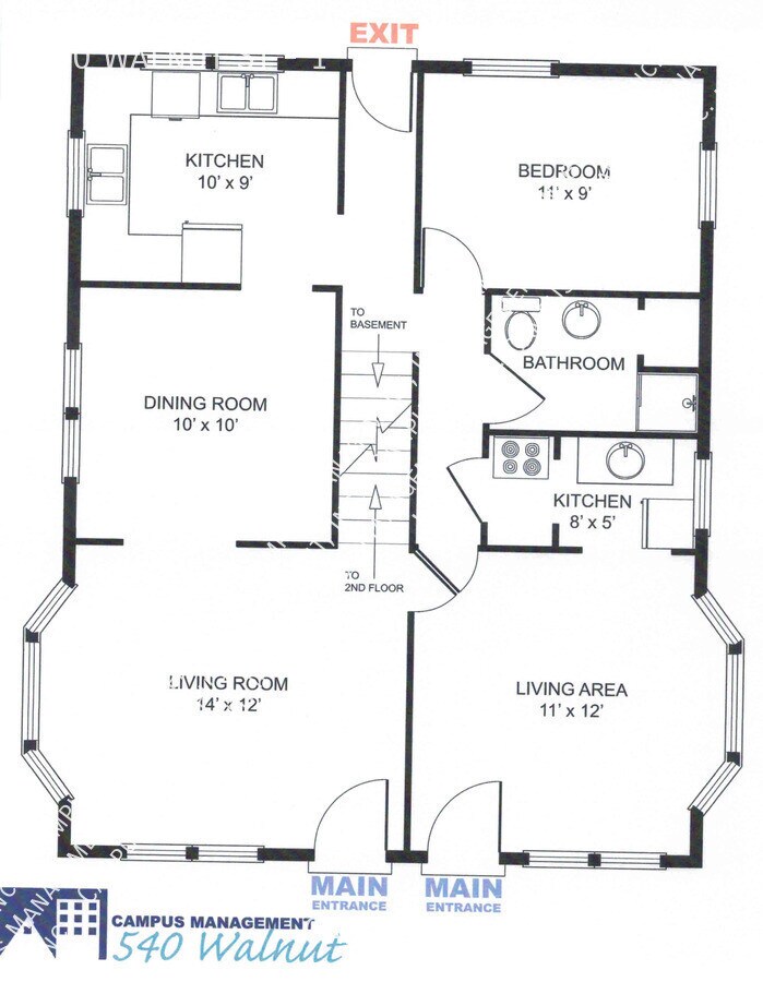 Photo - 540 Walnut St Unit 1