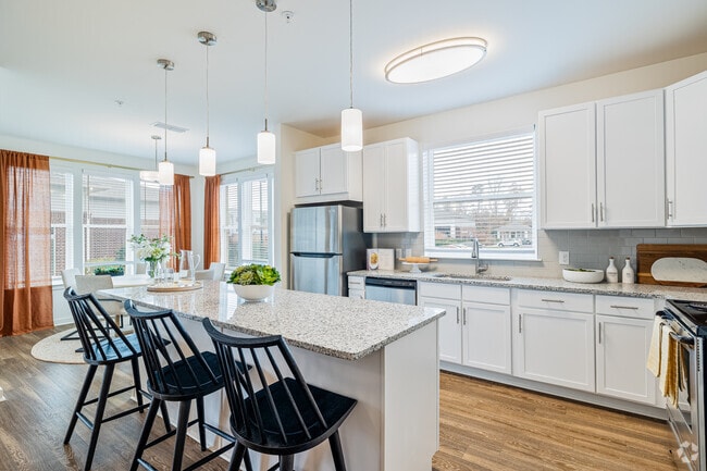 2BR, 2BA -1,213SF - Kitchen
