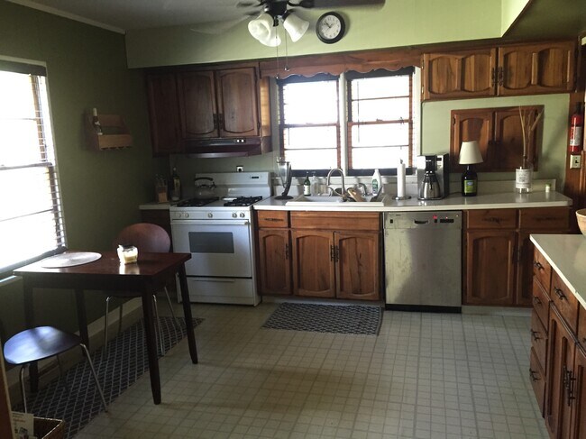 stove and range hood have been replaced with stainless steel - 213 E Vermilya Ave