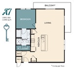 A7 floor plan Emeline Heights