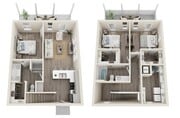 3 Bed Lunar Twin