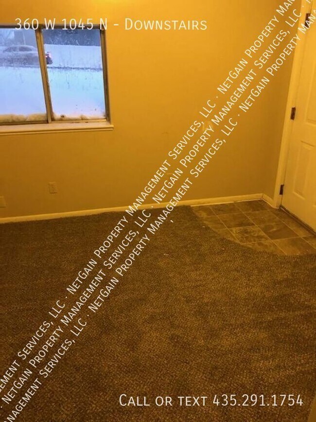 2 bedroom 1 bathroom Basement Apartment Unit Downstairs Cedar City