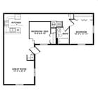 2BR/1BA