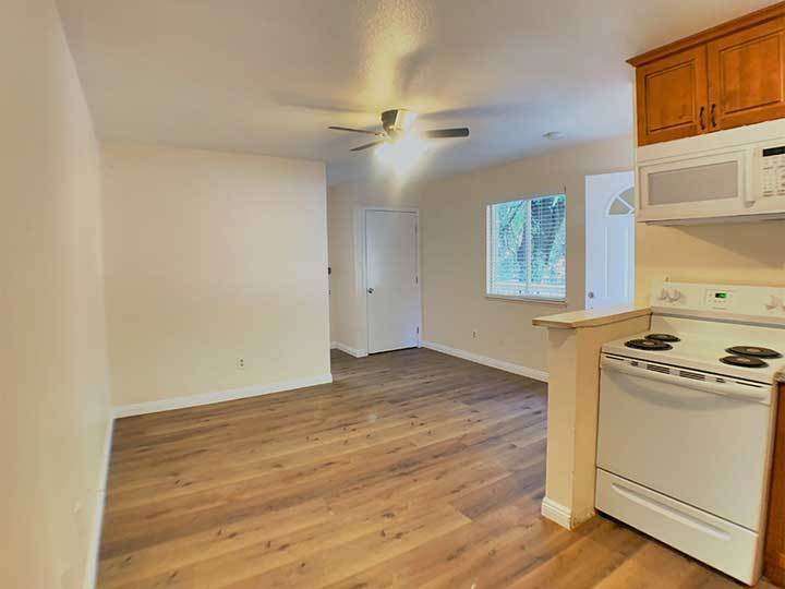 Photo - Studio duplex includes water, sewer, and trash service.
